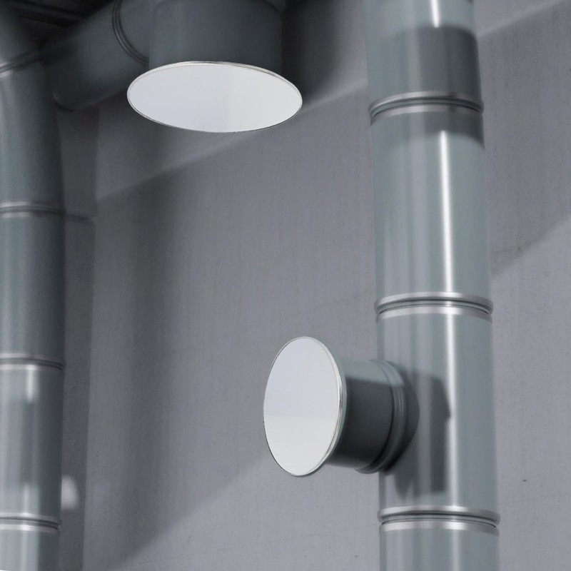 Semetall 7 Inch Metal Tee Cap - Round Dryer Vent