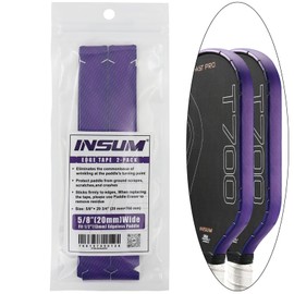 insum Pickleball Paddle Protection Tapes - Edge Guard Tapes, Pre-Cut V, 20/23/26mm Width Protective Tapes for All Thickness Edges