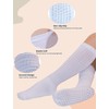 SHRFLASH Grip Pilates Socks for Women, Non Slip Yoga Slouch