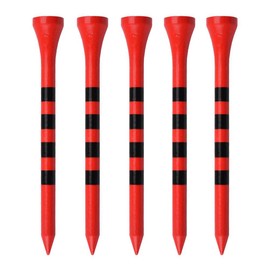 Professional Natural Ball Tees 100 Packs of 8.3cm Ball Tees Bamboo Nail Stripe Ball Holder