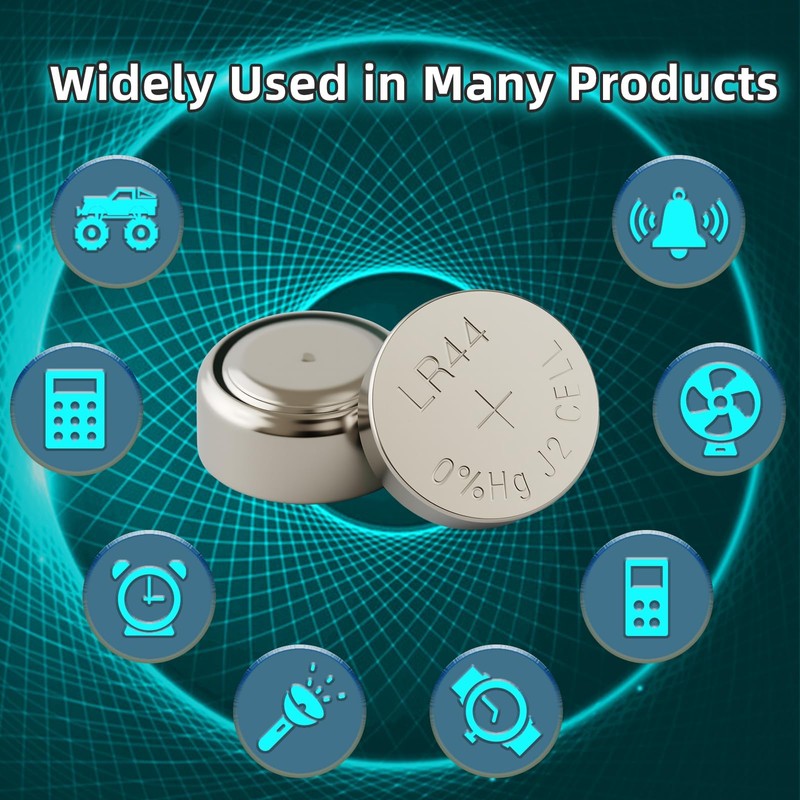 Soyasi 15 Pack LR44 Batteries, L1154F AG13 357 303 SR44