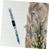 Outanaya Leather Watch Strap for Smartwatch Printed Pattern Band Compatible