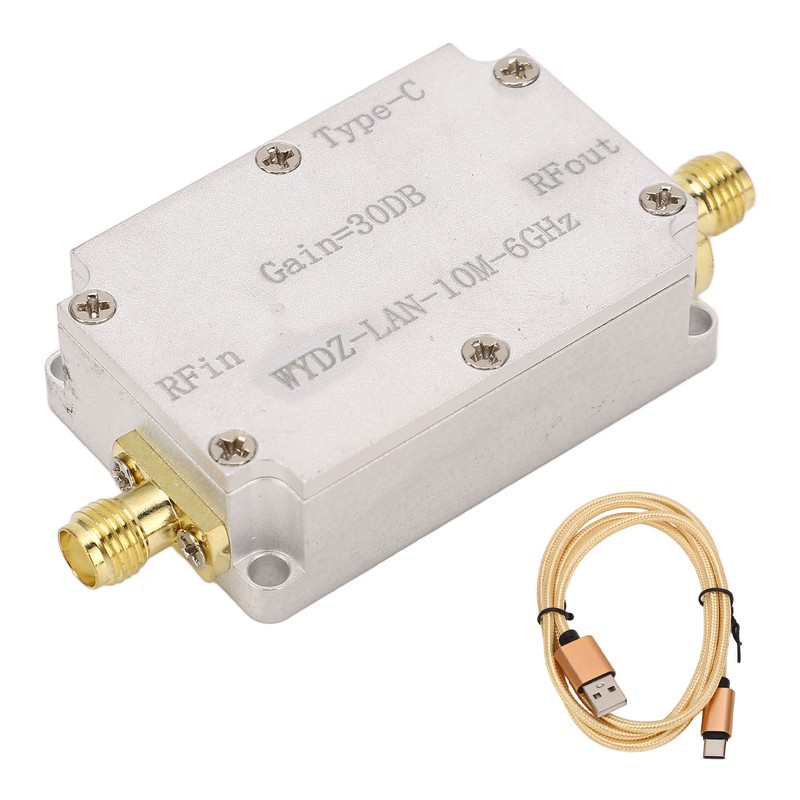RF WideBand Amplifier Low Noise Amplifier LNA 10M‑6Ghz High Gain