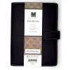 Blue Sky Pro Notes Black Notebook / Planner Faux Leather