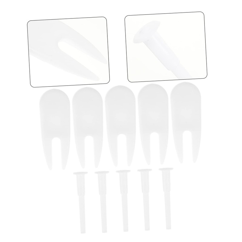 Mipcase 10pcs Exercise Ball Plug Replacement Set with Remover Pullers