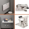 Cokritsm Folding Locking Hinges 90 Degree Foldable Furniture Leg Hinges,