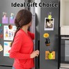 8 PCS Mini Vase Magnets for Fridge, 3D Design Small