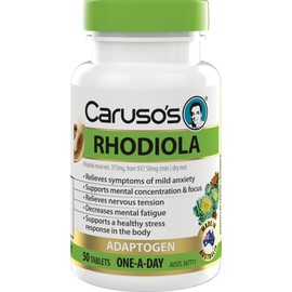 Caruso's Natural Health Rhodiola 50 Tablets
