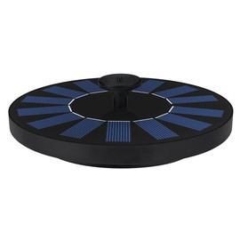 1.4 W Solar Mini Fountain Special Set, Perfect for Making Small Fountains in Your Garden, Up to 17.7 inches (45 cm), Solar Pond Pump That Can Be Used In Ponds, Equipped With Filtration Device