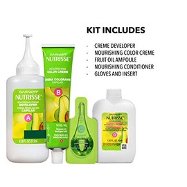 Garnier Nutrisse Ultra Color Nourishing Hair Color Creme, R3 Light Intense Auburn (Packaging May Vary)