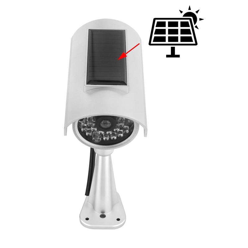 Twilight Garage 2 Packs Dummy Camera Waterproof Bullet Simulated CCTV