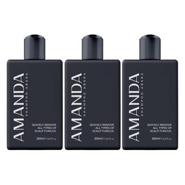 ABERA Amanda Shampoo - Combo 3 Boxes - Clean Scalp, Reduce Dandruff and Itchy, Stronger Hair & Healthier Scalp - 6.67 fl oz - Specification: 3 Boxes