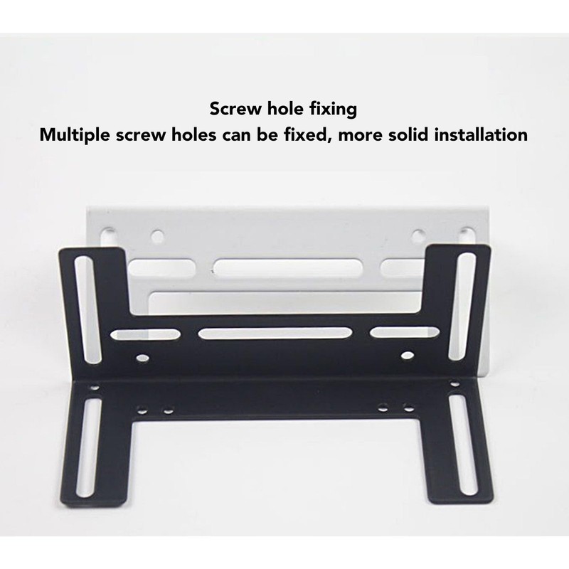 Computer Cooling Fan Holder, Thickened Stainless Steel Bracket, Baking Paint,