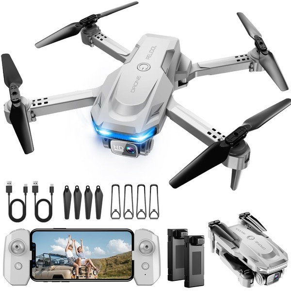 Drone with 1080P Camera - Foldable Remote Control Quadcopter with