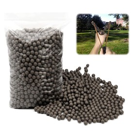 Pack of 600 Mud Balls, 8 mm Clay Balls, Hard Clay Balls, Round Clay Balls, Works with Anyone
