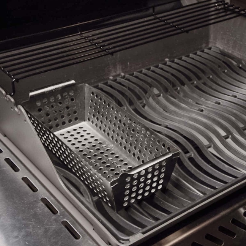 SANTOS Vegetable Basket S/Grill Wok 31.5 x 13.5 x 7.7
