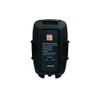Mr. Dj PBX2159S 12" 2-Way Portable Pasive Speaker with LED