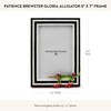 MACKENZIE-CHILDS Patience Brewster Gloria Alligator Frame, Cute Photo Frame, 5