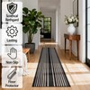 Beeiva Striped Runner Rug for Hallways, 2x6 Washable Runner for
