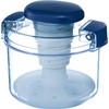 Squirrel R-10 Instant Pickle Container, Round Shape, Clear Blue, 29.4