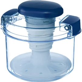 Squirrel R-10 Instant Pickle Container, Round Shape, Clear Blue, 29.4 fl oz (840 ml), High Pet Recipe Included, Made in Japan