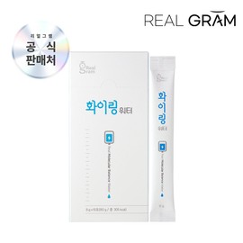 Realgram [리얼그램] (10회분) 화이링 워터 레몬맛 마시는 포도당 수분 충전 밸런스워터 8g x 10포 1박스 [Realgram] (10 servings) Whirling Water Lemon Flavor Drinking Glucose Hydration Balance Water 8g x 10 packets 1 box