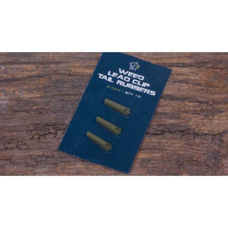 Nash Weed Lead Clip Tail Rubbers Qty 10