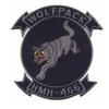 Squadron Nostalgia LLC HMH-466 Wolfpack Patch – Sew On