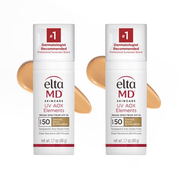EltaMD UV Elements Tinted Moisturizer with Broad-Spectrum SPF 44, Mineral