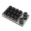 12 Key Mechanical Keyboard Support Wired USB Wireless Bluetooth DIY