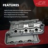 EPPO Front Rear Valve Cover Compatible with 2010-2012 Honda Crosstour