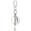 Samantha Vega Block Initial Charm (J), Silver