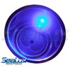 SeaLux Stainless Steel Illuminated LED Drink Cup Holder Blue or