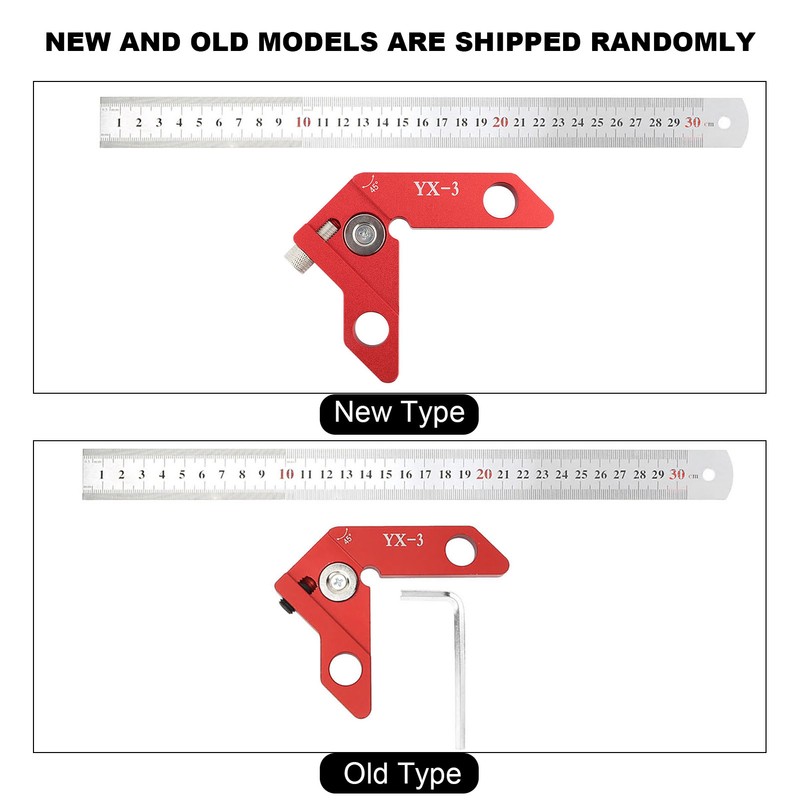 YX-3 Center Line Scriber 45 90 Degrees Angle Line Caliber
