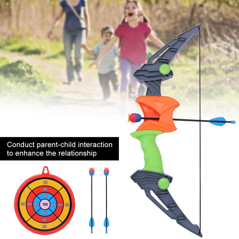 Outdoor Simulation Bow Arrow Toy Set Shooting Sports Games for