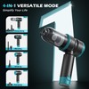 Handheld Car Vacuum Portable Cordless with 2000mAh Battery, 4 in
