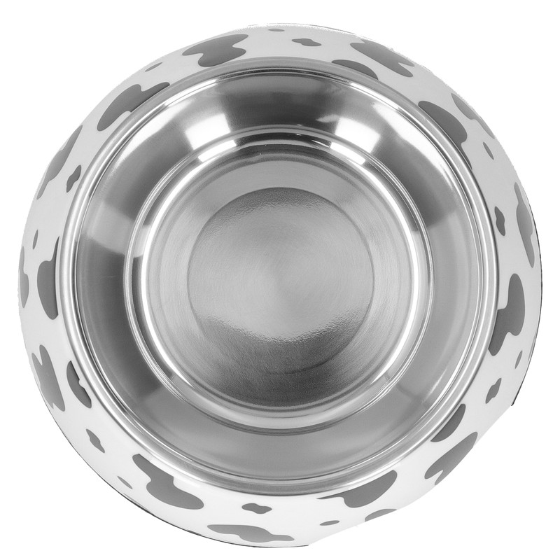Dog Food and Water Bowl AntiSlip Base Stainless Steel Pet