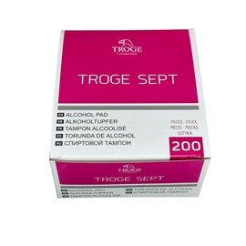 Pre Injection Alcohol Wipes - Pack of 200. Troge Medical, Medical grade quality and individually wrapped with easy tear packaging for simple and effective use. 3x3 in size.