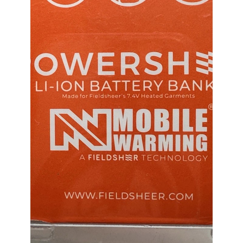 Fieldsheer Powersheer 7.4V LI-ION Battery Bank Plus With Charging Cable