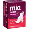 Toalla Femenina Mia Super Noctura 31 cm 28 pzas