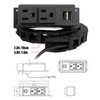 Drawer Outlet Kit with 2 15Amp AC Outlets & 2