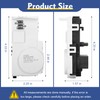 Upgrade WH01X29528 Washer Door Lock (OEM) Compatible with ge Washing