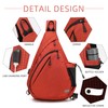 TurnWay Water-Proof Sling Backpack/Crossbody Bag/Shoulder Bag for Travel, Hiking, Cycling,