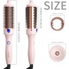 K&K 1.5 Inch Ceramic Tourmaline Ionic Curling Brush Volumizer -