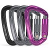 24KN Twist Locking Gate Carabiner Heavy Duty Auto Lock Carabiner