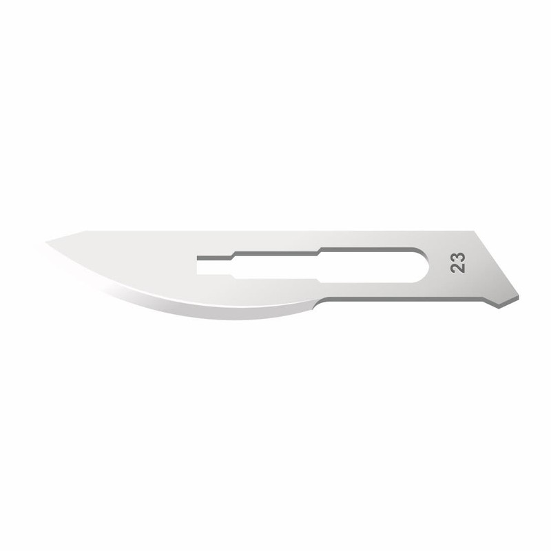 NICE 100 x No.23 Sterile Stainless Steel Surgical Blades SS23