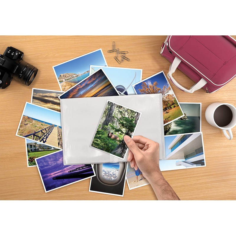 Better Office Products 24 Photo Mini Photo Album, 4 x