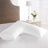 HOMES-LINEN V Shaped Polycotton Pillow Case Cover Nursing Pregnancy Maternity