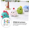 DOITOOL 4Set DIY Wool Felting Kit for Beginners Adorable Animal