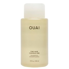 OUAI Champú para Cabello Fino - Champú Voluminizador para Mechas Finas y Planas - Hecho con Biotina, Queratina y Aceite de Semilla de Chía - Fortalece